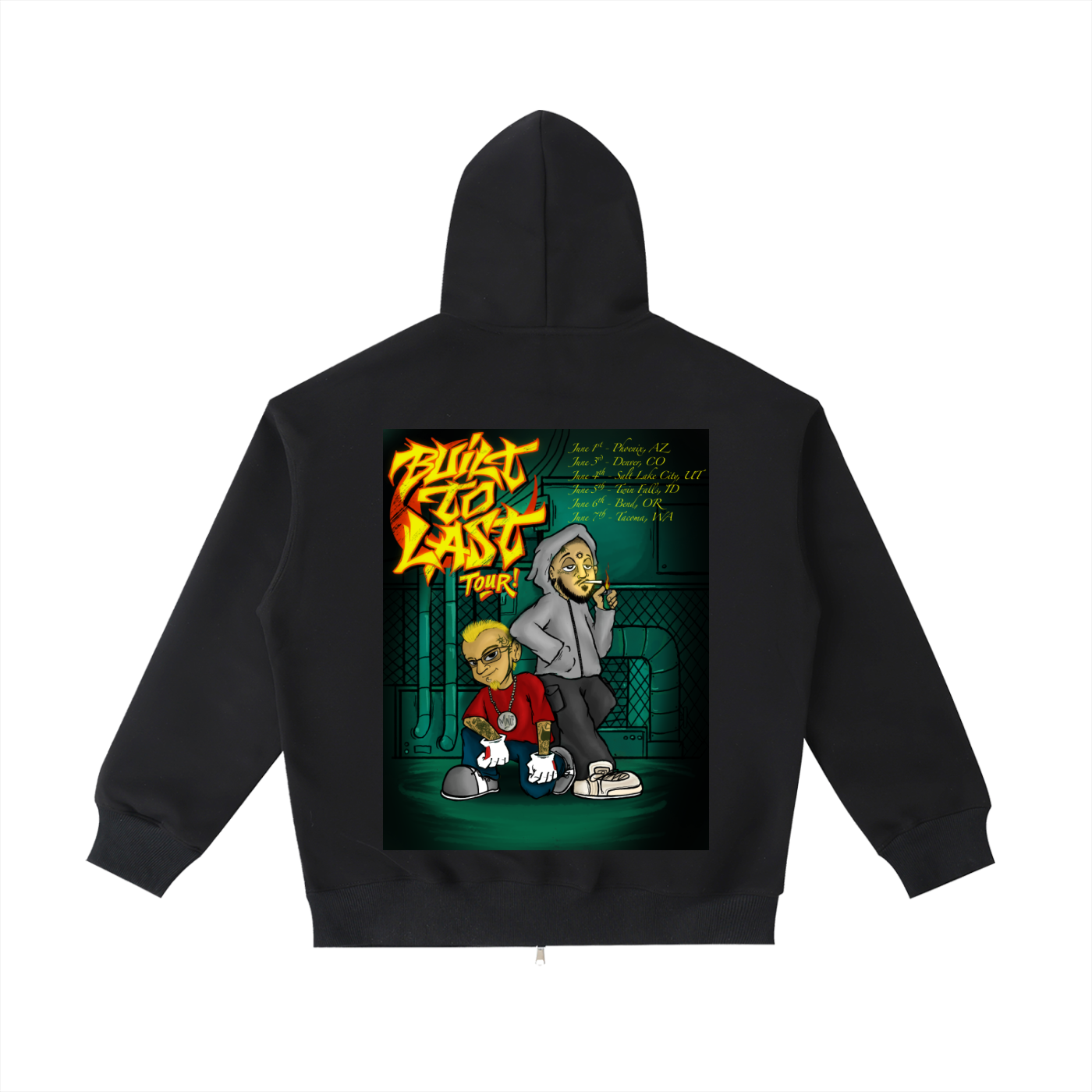 maybe not safe x mad kelly zip up