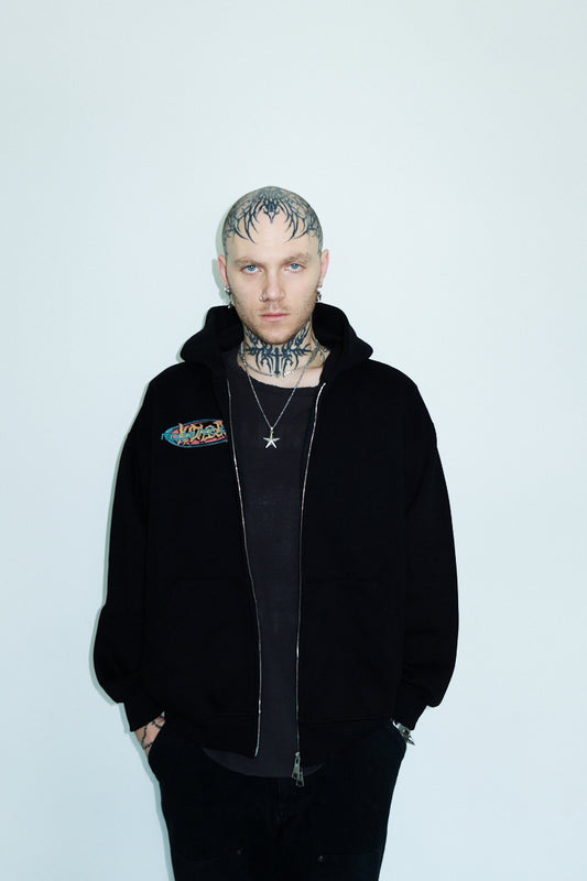 maybe not safe x mad kelly zip up