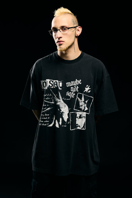 MAYBE NOT SAFE  “LOSER” TEE