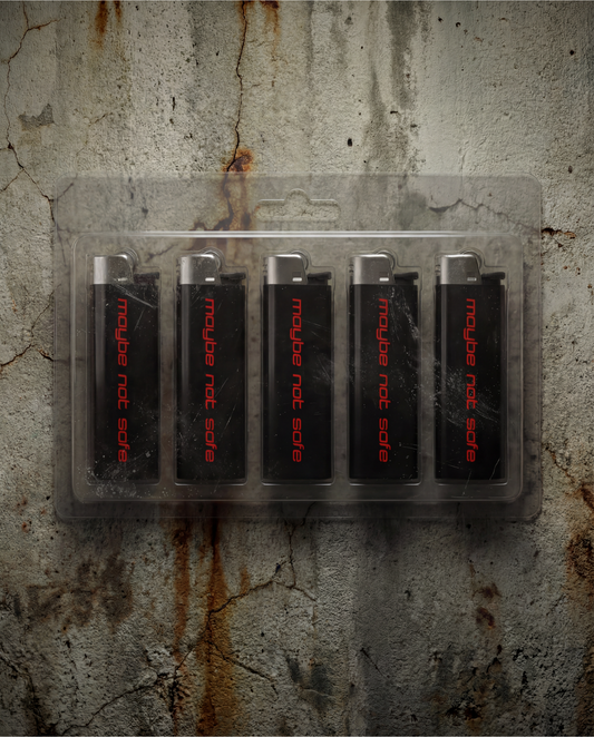 MAYBE NOT SAFE - LIGHTER (5 Pack)