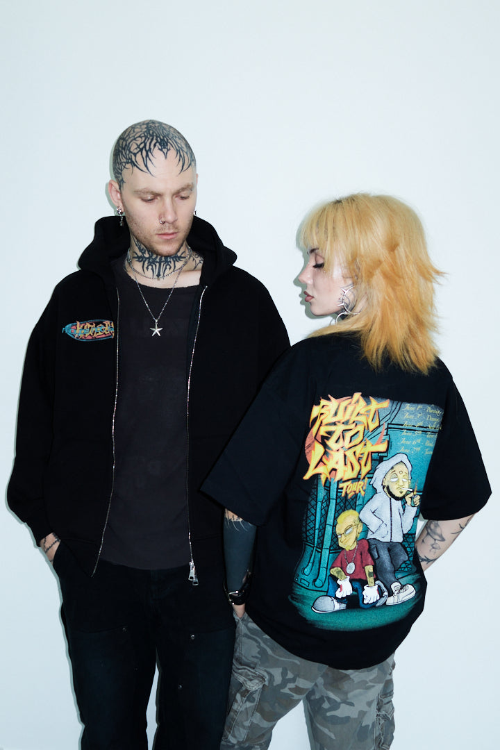 maybe not safe x mad kelly zip up